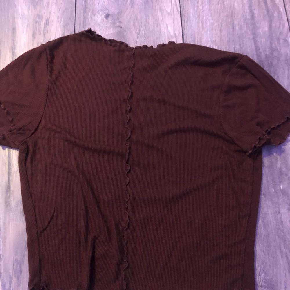 Nordstrom rack brown short sleeve t shirt